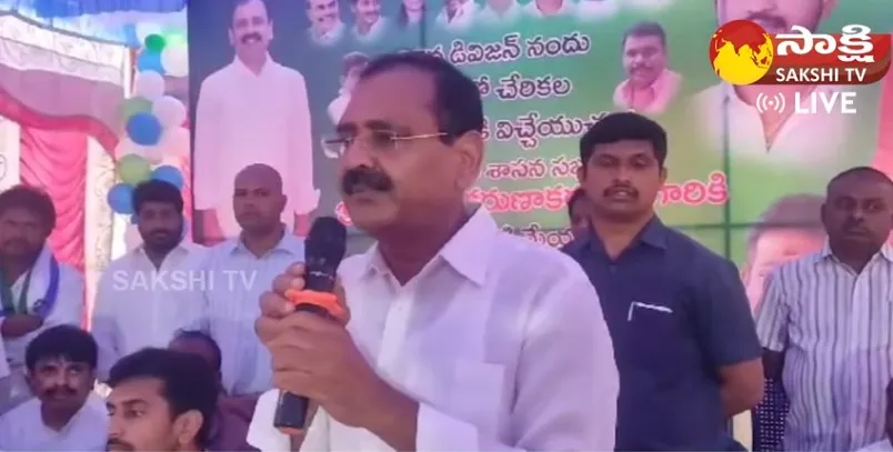 TDP And Janasena Leaders Joins YSRCP In Presence Of MLA Bhumana Karunakar Reddy