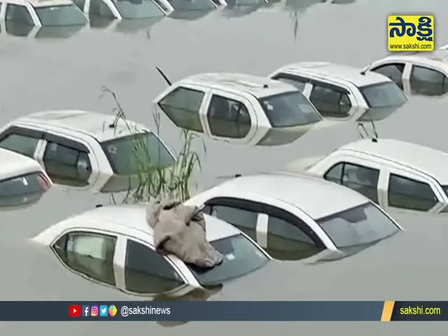 Viral Video: Over 200 Cars Submerged In Greater Noida As Hindon Overflow