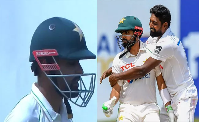 Babar-Azam-Been-Dismissed-6th-Time-In-Test Cricket-Jayasuriya Bowling - Sakshi