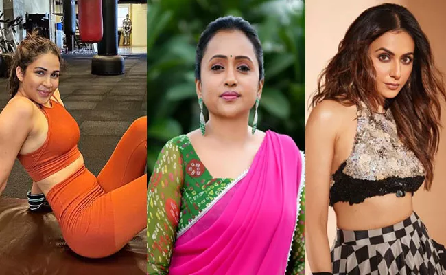 Rakul Preet Singh, Lavanya Tripathi, Anchor Suma Shares Photos, Videos - Sakshi