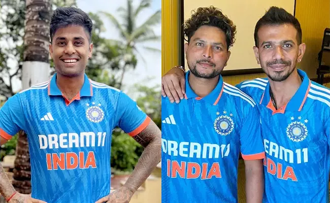 Want Dream11 To Win This CWC Fans Disappointment On India New ODI Jersey - Sakshi