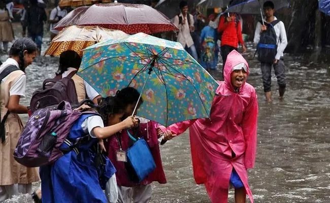 Holidays For Schools In Many Districts Of AP Wake Of Heavy Rains - Sakshi