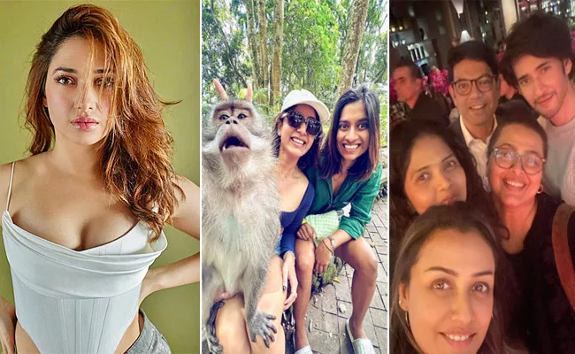 Samantha, Namrata Shirodkar Share Photos and Videos - Sakshi