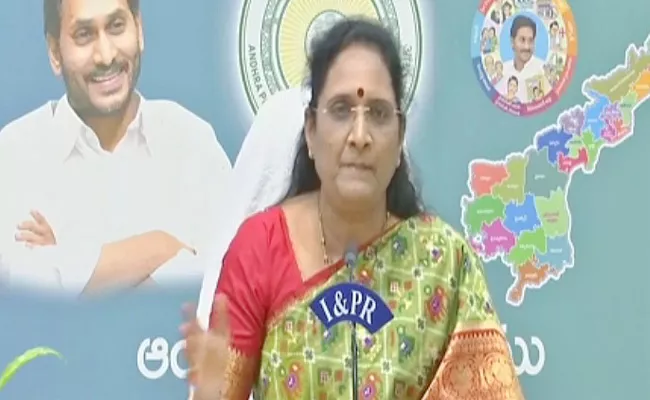 Vasireddy Padma Comments On Chandrababu And Pawan Kalyan - Sakshi