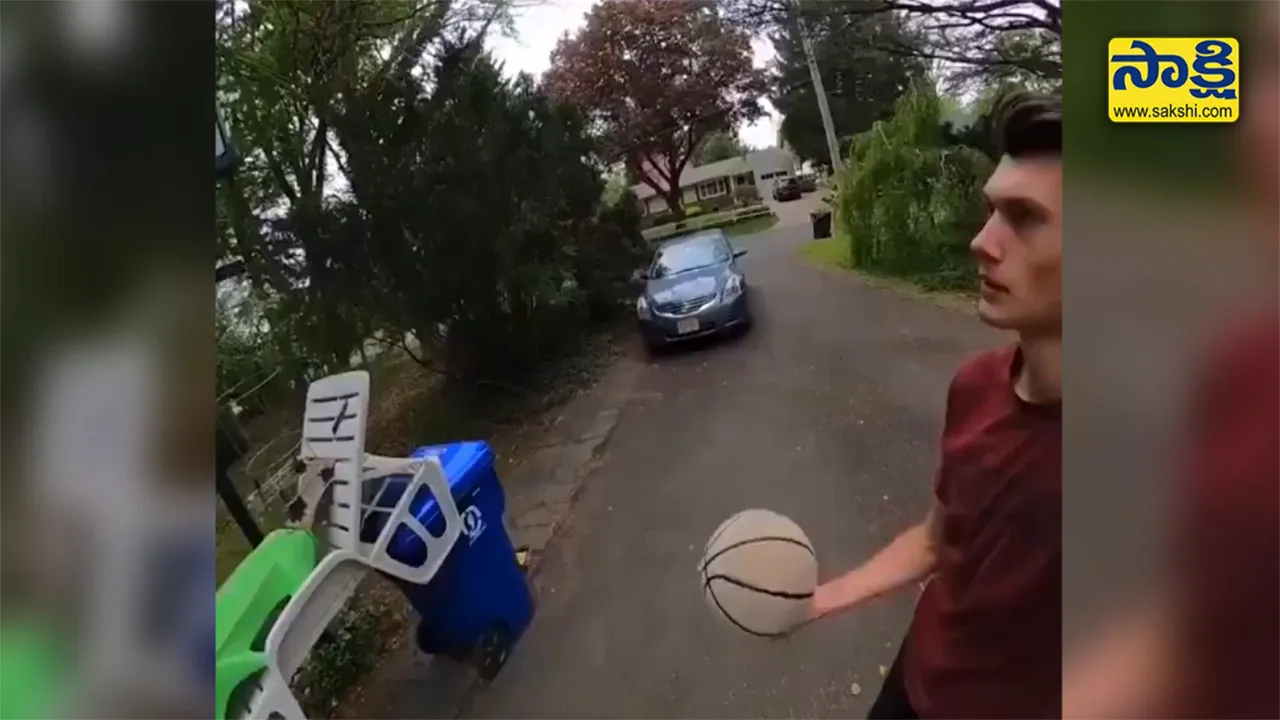 Basketball Trick Shot In 70 Steps Video Goes Viral