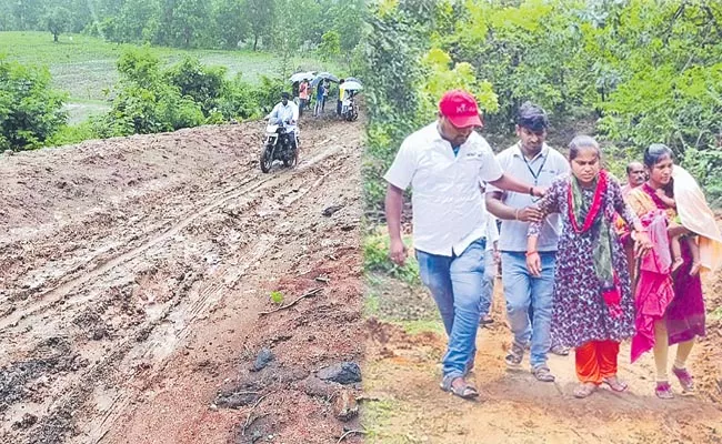 Agency tribal womens problems during monsoons - Sakshi