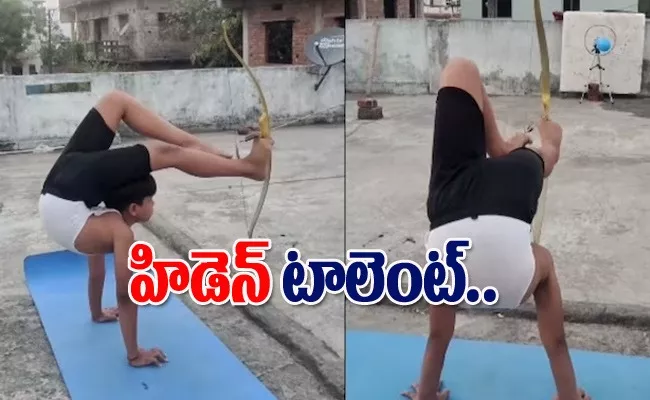 Young Boy Archery Skills Left Internet Amazed - Sakshi