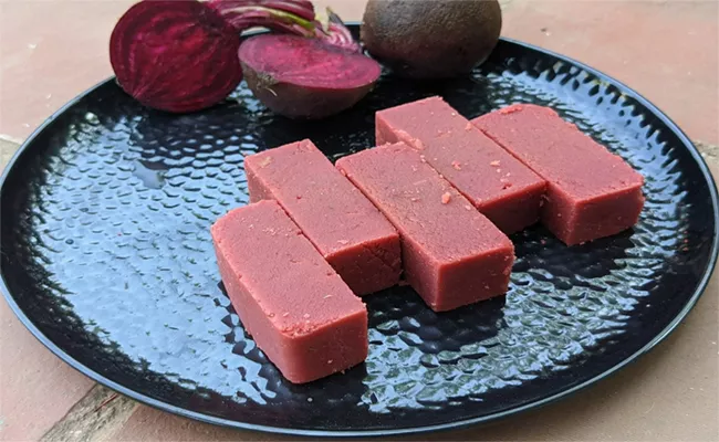 How To Make Healthy Beetroot Mysorepak Recipe - Sakshi