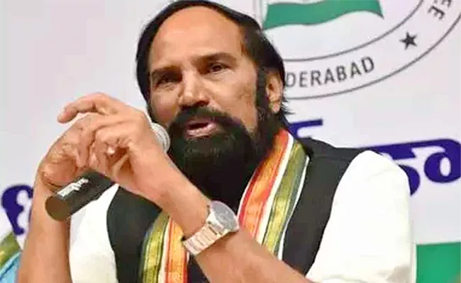 Uttam Kumar Reddy Letter On Party Change Campaign - Sakshi