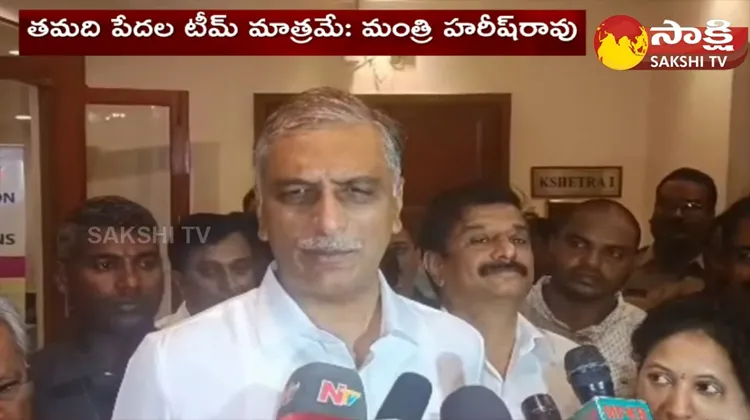 Minister Harish Rao Counter To Rahul Gandhi Comments 