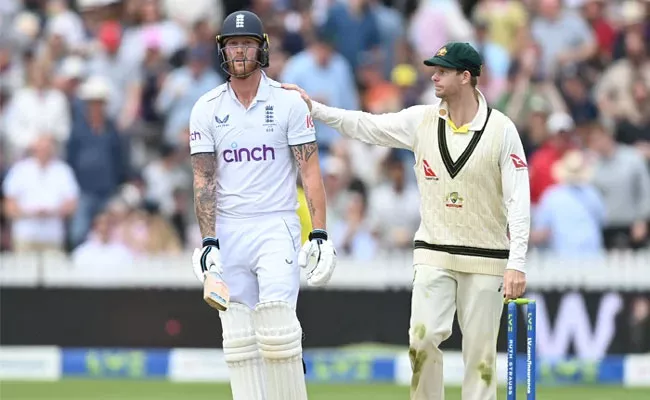 Ashes Series 2nd Test: Stokes Super Century Goes Into Vain, Aussies Beat England By 43 Runs - Sakshi