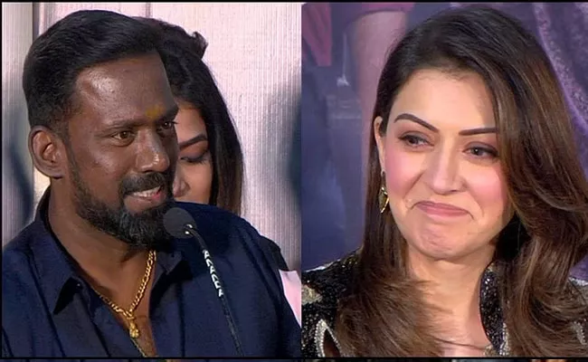 Robo Shankar Controversial Speech About Hansika Motwani  - Sakshi