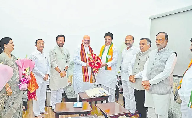 Ex MLA Akula Rajender Join BJP - Sakshi