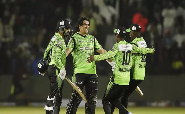 Hazratullah Zazai leads Durban Qalandars to first Zim Afro T10 title - Sakshi