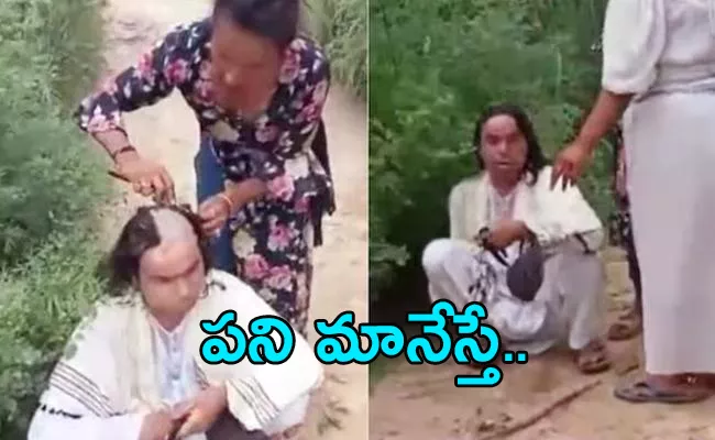 Transgenders Arrested For Shaving Man Head Urinating On Him - Sakshi