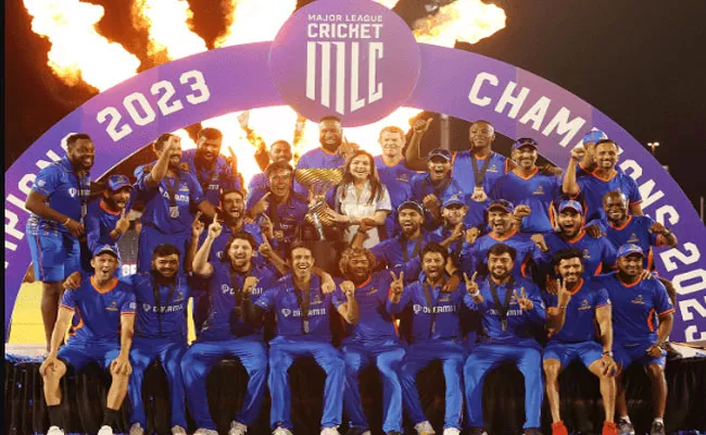 Mumbai Indians New York Wins Inaugural MLC Title By Defeating Seattle Orcas In Finals - Sakshi