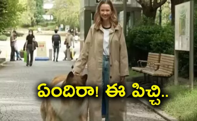 Viral Video: Japanese Man Transforms Into Human Dog - Sakshi