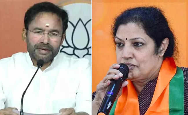 Telangana BJP New Chief Kishan Reddy AP BJP New Chief Purandeswari  - Sakshi