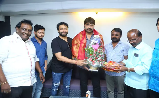 Hero Srikanth Launching Natho Nenu Lyrical Retro Song - Sakshi