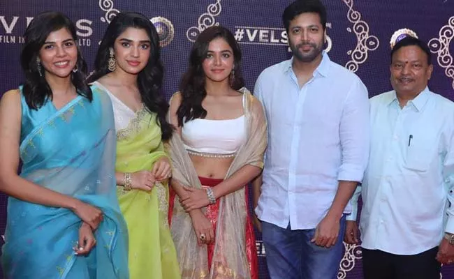 Jayam Ravi Next Film With Krithi Shetty Titled Genie - Sakshi