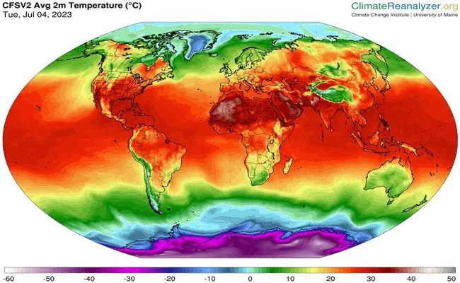 3July 2023 may be the hottest day ever recorded - Sakshi