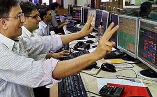 Sensex Nifty back at record high led by Reliance FMCG stocks  - Sakshi