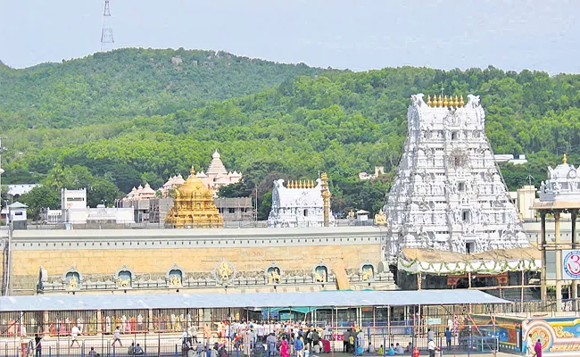 Srivari Temple under the supervision of Octopus team - Sakshi