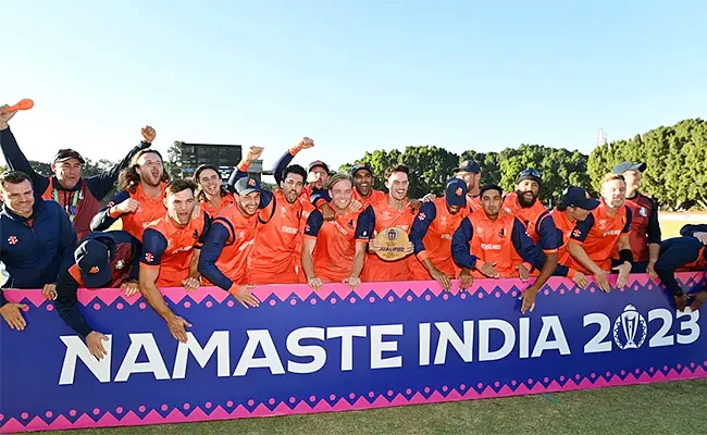 CWC Qualifiers 2023 Netherlands Bas De Leede Teja Nidamanuru Intresting Facts - Sakshi