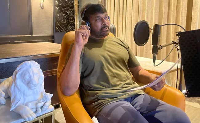 Mega Star Chiranjeevi Wraps Dubbing For His Part In Bholaa Shankar - Sakshi