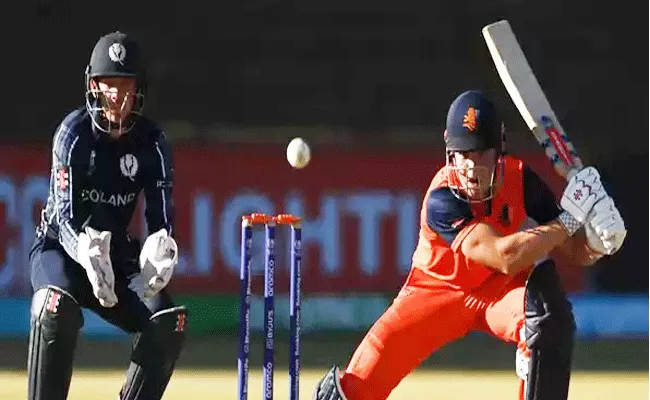 CWC Qualifiers: Netherlands Bas De Leede Rare Record Joins Elite List - Sakshi