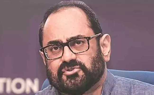 1 lakh unicorns nearly 20 lakh startups doable:Rajeev Chandrasekhar - Sakshi