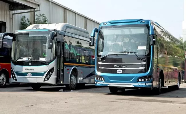 Olectra Receives Order Worth Rs 10,000 Cr For Electric Bus From Maharashtra - Sakshi