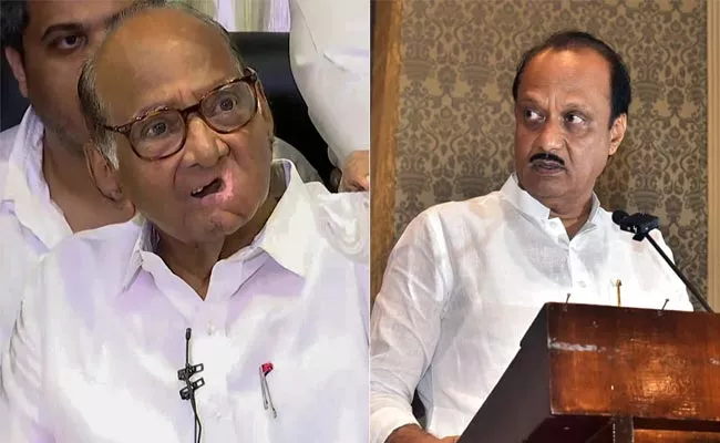 NCP Chief Sharad Pawar Counter Attack On Ajit Pawar - Sakshi