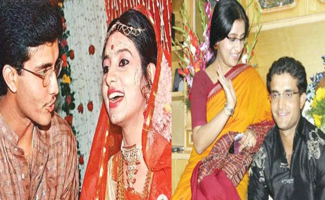 Sourav Ganguly Dona Love Story Childhood Lovers To Secret Wedding - Sakshi