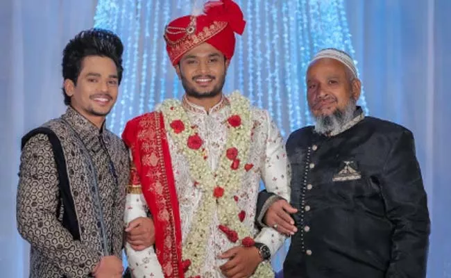 Mehboob Dilse Brother Subhan Shaikh Gets Married - Sakshi