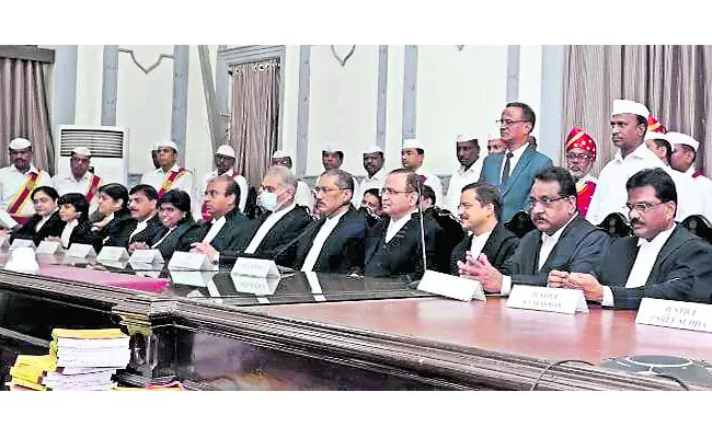 Swearing in of new judges - Sakshi