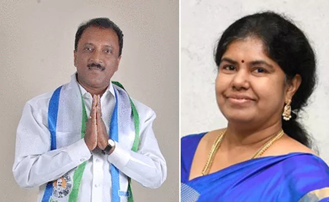 Karri Padma Sree And Kumbha Ravibabu Are Governor Quota MLCs In AP - Sakshi