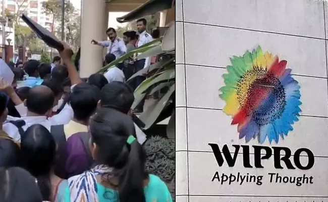 Wipro Walk In Interview kolkata Thousands Line Up viral video - Sakshi