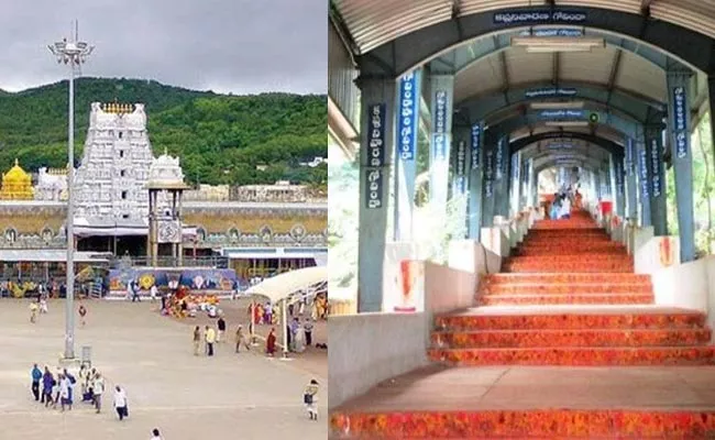 TTD Declared High Alert Zone On Tirumala Walkway - Sakshi