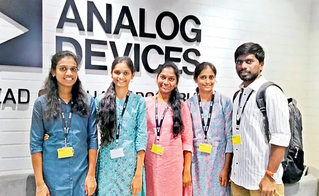 TripleIT students for Internship in Analog - Sakshi