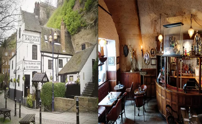 Ye Olde Trip To Jerusalem Historic Pub In England - Sakshi