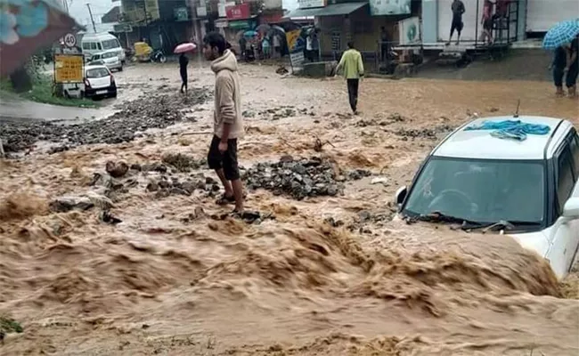 Himachal Uttarakhand Rain Updates: 51 dead Landslides Houses damaged - Sakshi