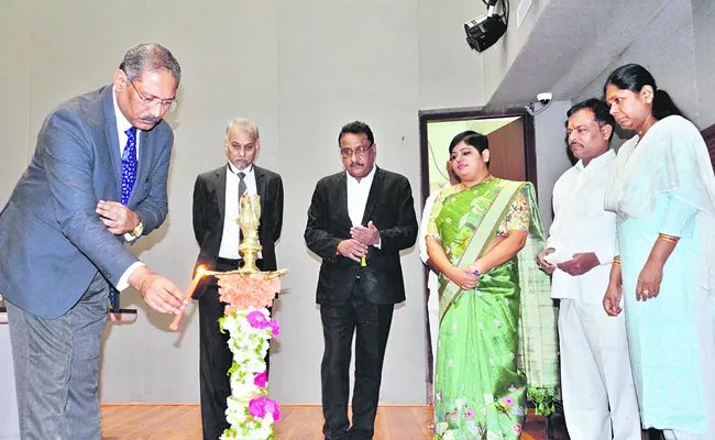 Justice Shyam Kosi launched the Juvenile Justice Awareness Program - Sakshi