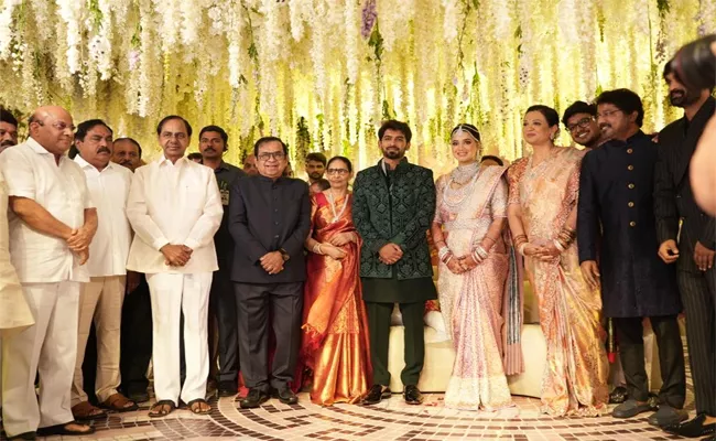 Marriage Of Brahmanandam second son Siddhartha as Grand Level - Sakshi