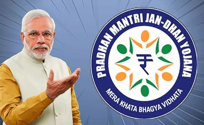 Pradhan Mantri Jan Dhan Yojana Accounts Cross 50 Crore Mark - Sakshi