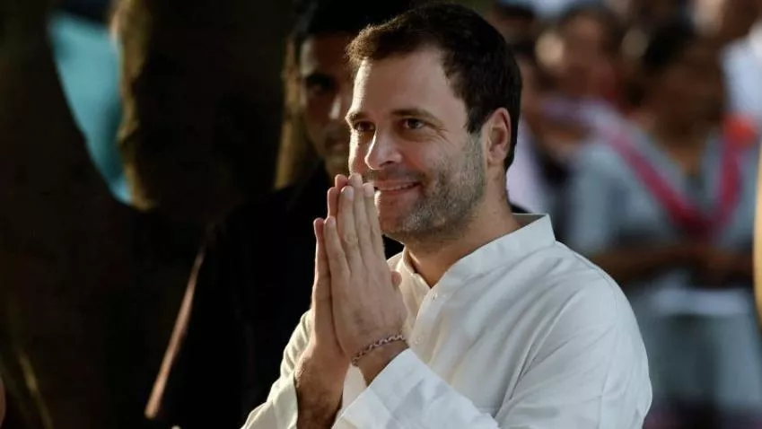 Rahul Gandhi From Amethi Again Congress UP Chief  - Sakshi