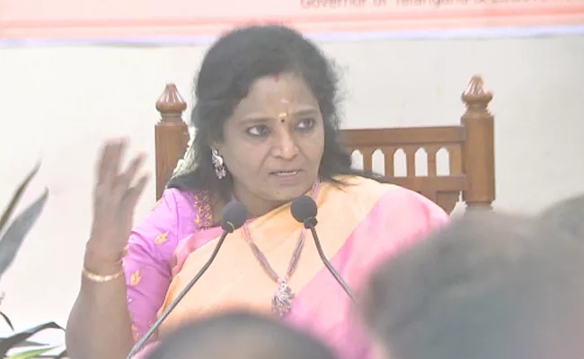 Governor Tamilisai Woman Health Round Table Meet Raj bhavan Hyderabad - Sakshi