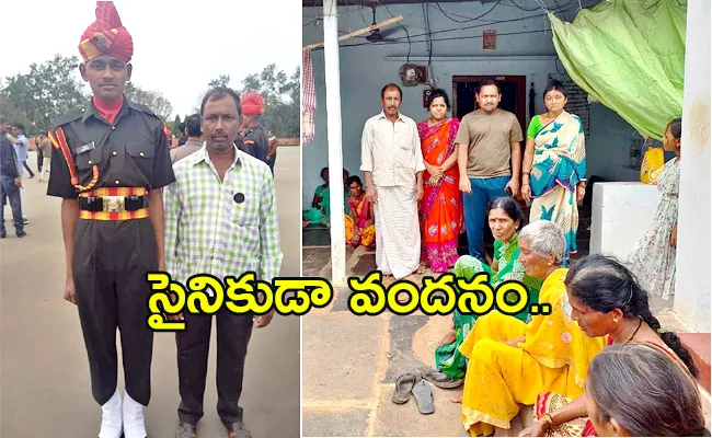 24 Years Old Nandyal Jawan Died In jammu Kashmir Terrorist attack - Sakshi