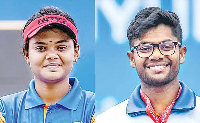 Bommadevara Dheeraj Jyothi SUrekha Places Second in Berlin - Sakshi