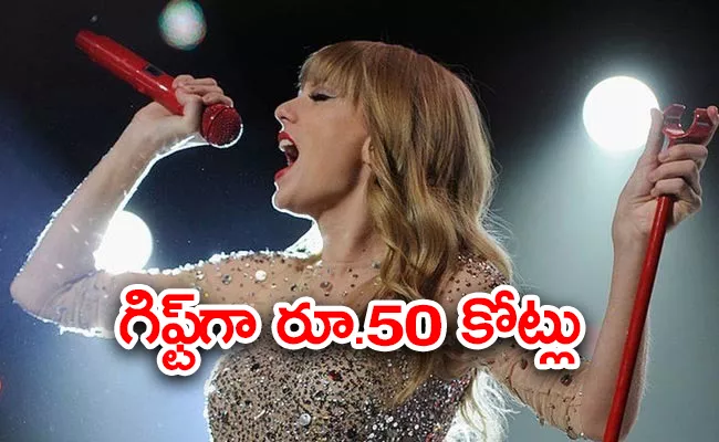 Pop Singer Taylor Swift 100k Dollars Bonus Truck Drivers - Sakshi